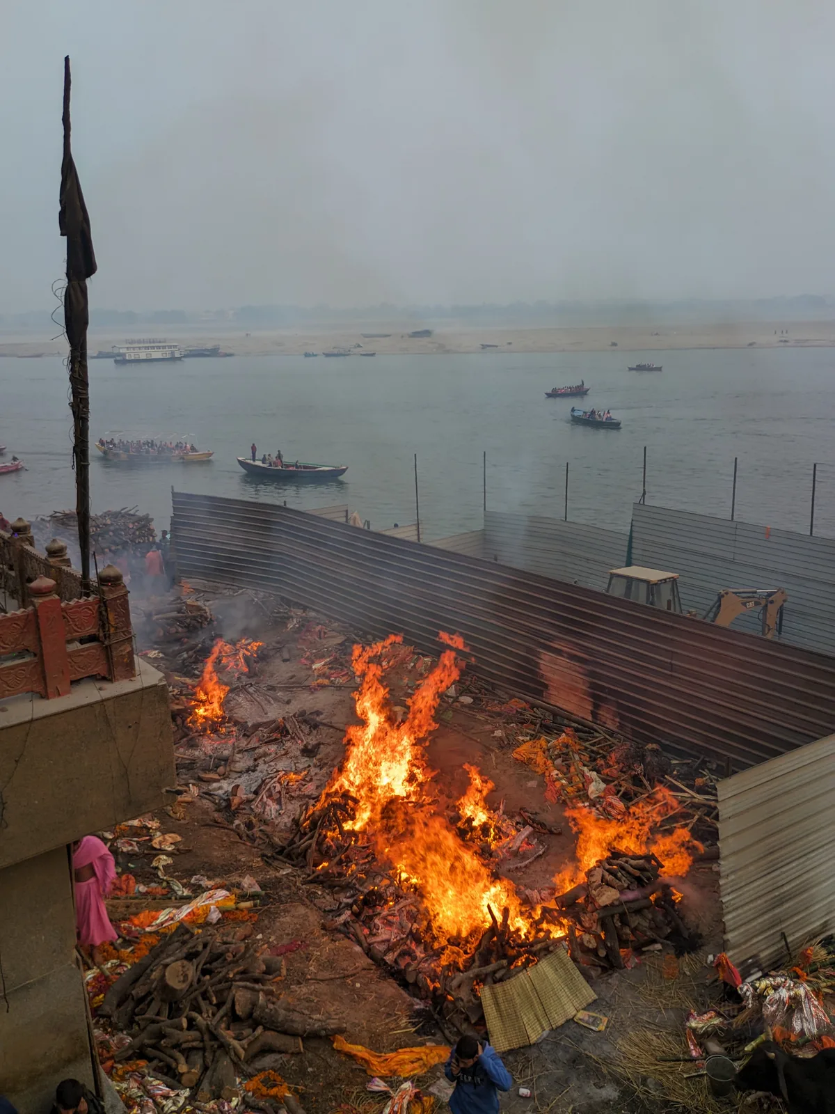 Folk culture of Varanasi — the ghats, narrow streets, and temples of the living city